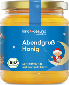 kindgesund Bio Sandmännchen Abendgruß Honig, 240 g