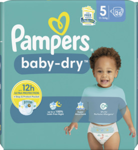 Pampers baby-dry Windeln Gr.5 (11-16kg)