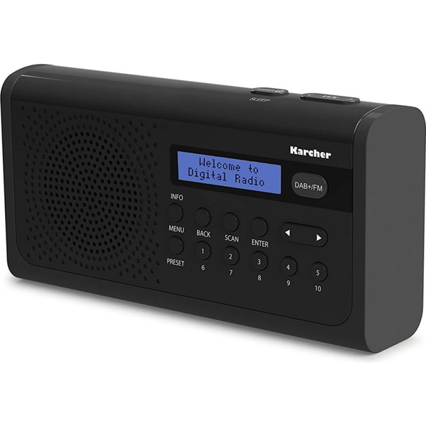 Bild 1 von Karcher DAB 2405 tragbares Radio mit DAB+/FM-Radio