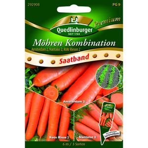 Quedlinburger Premium Moehre 'früh mittel spät', Saatband