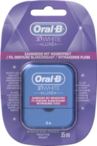 Oral-B 3D White Luxe Zahnseide mit Weißeffekt