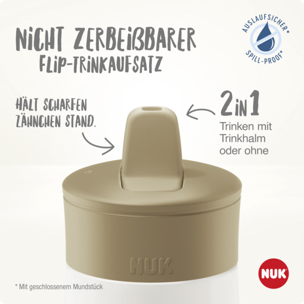 Bild 2 von NUK Mini-Me Flip Trinkflasche mint 450ml, ab 12 Monate