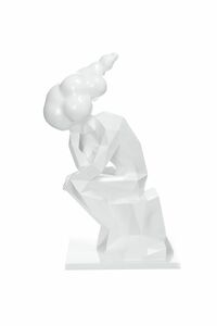 Kayoom Skulptur Kenya 110 Weiß