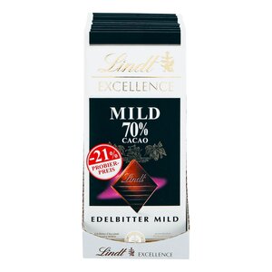 Lindt Excellence 70% Cacao 100 g, 10er Pack