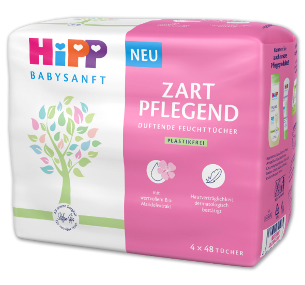 Bild 1 von HIPP Feuchttücher Zart pflegend*