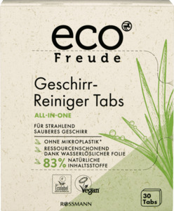 eco Freude Geschirr-Reiniger Tabs All-in-one