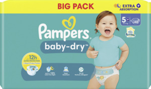 Pampers baby-dry Windeln Gr.5+ (12-17kg) Big Pack