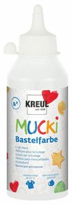 Kreul Mucki Bastelfarbe weiß, 250 ml