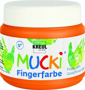 Kreul Mucki Fingerfarbe
, 
orange, 150 ml