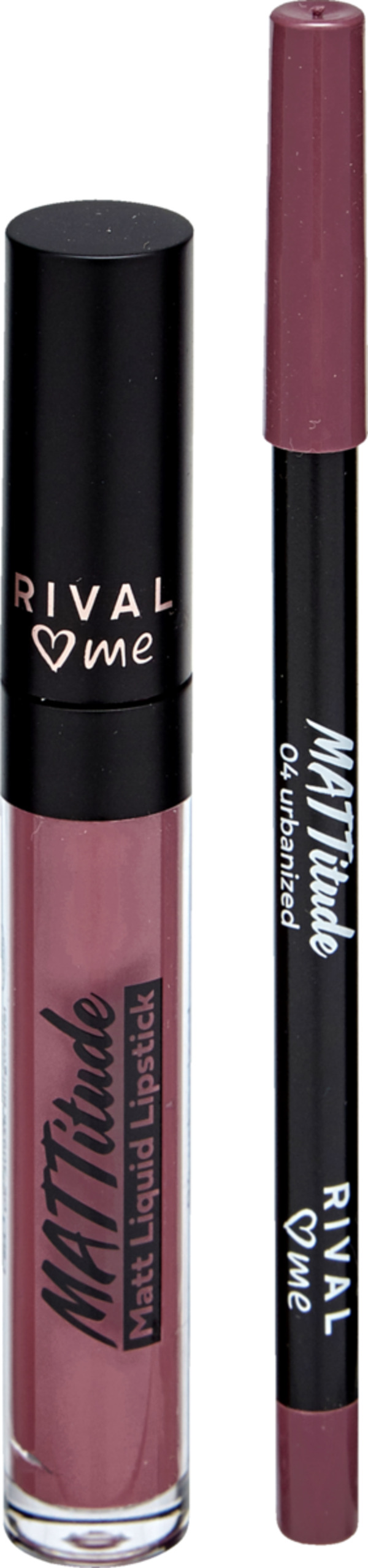 Bild 2 von RIVAL loves me Mattitude Lip Kit 04 urbanized