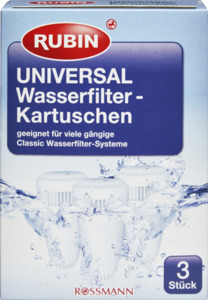 Rubin Universal Wasserfilter - Kartuschen