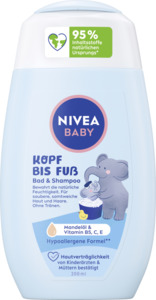 NIVEA BABY Kopf bis Fuß Bad & Shampoo, 200 ml