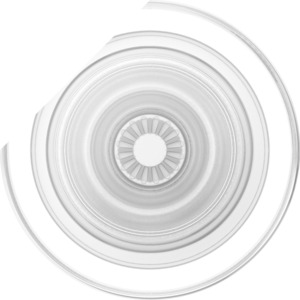 PopSockets Popgrip MagSafe Round Clear