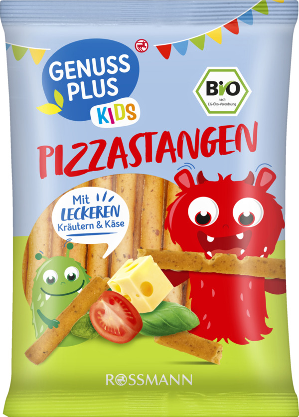 Bild 1 von GENUSS PLUS KIDS Bio Pizza-Stangen