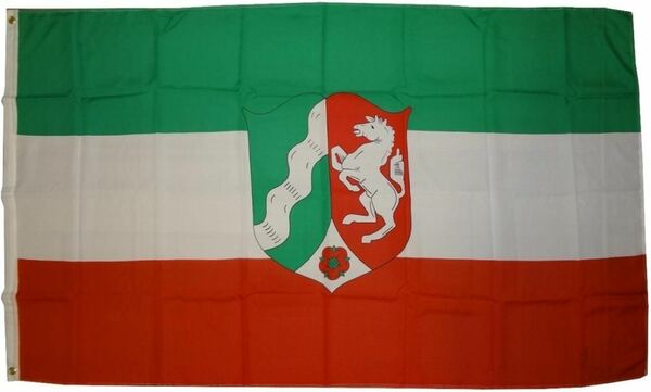 Bild 1 von Flagge Nordrhein-Westfalen 90 x 150 cm
