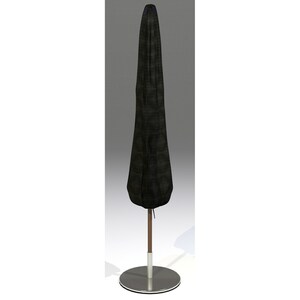 Grasekamp Black Premium Schirmhülle 165cm /  umbrella cover / atmungsaktiv /  breathable