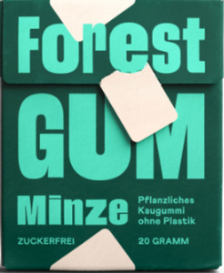 Forest Gum Minz-Kaugummi zuckerfrei