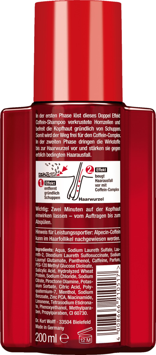 Bild 2 von Alpecin 
            Doppel-Effekt Coffein Shampoo