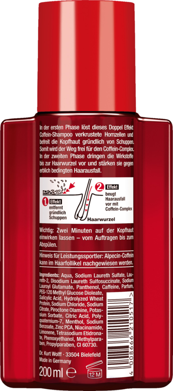 Bild 2 von Alpecin 
            Doppel-Effekt Coffein Shampoo