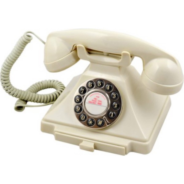 Bild 1 von GPO Klassik Bakelit Telefon im 20er Jahre Design - elfenbein