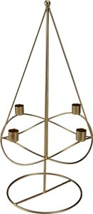 AM Design Adventsleuchter, Kerzenleuchter, aus Metall, Höhe ca. 49,5 cm