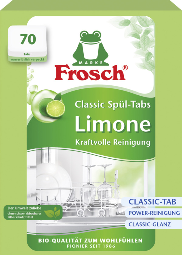 Bild 1 von Frosch Limonen Classic Spül-Tabs