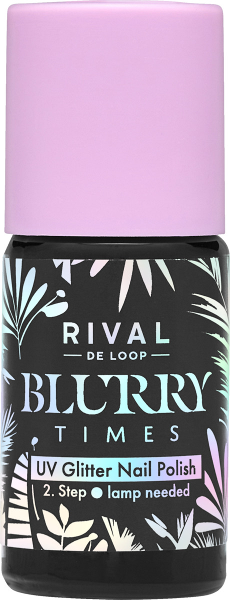Bild 1 von RIVAL DE LOOP Blurry Times UV Glitter Nail Colour 01 Sweet Dreams, 8 ml