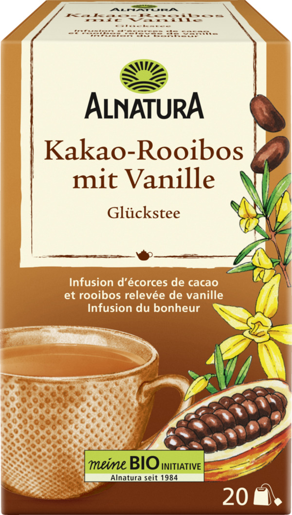 Bild 1 von Alnatura Bio Kakao-Rooibos mit Vanille Tee