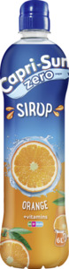 Capri-Sun Sirup + Vitamine Orange zero sugar, 600 ml