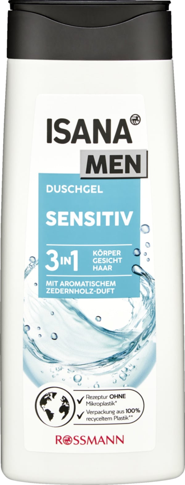 Bild 1 von ISANA men 
            2in1 Duschgel sensitiv