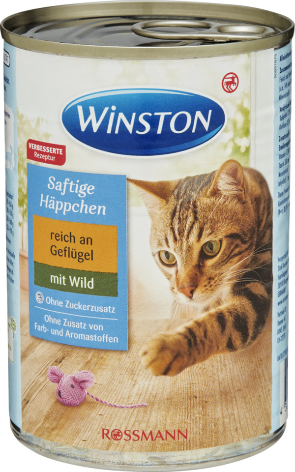 Bild 1 von Winston Saftige Häppchen reich an Geflügel mit Wild