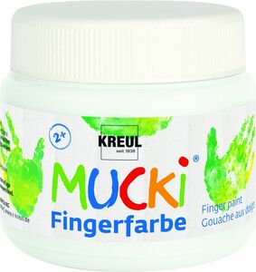 Kreul Mucki Fingerfarbe
, 
weiß, 150 ml