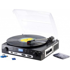 Q-Sonic UPL-855.MP3 Plattenspieler Digitalisierer Schallplatten- und MC+ Audio Restaurator Pro 10