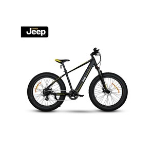 Jeep Mountain E-Bike MHFR 7100, 26" Laufräder, Shimano Altus 7-Gang Kettenschaltung, black