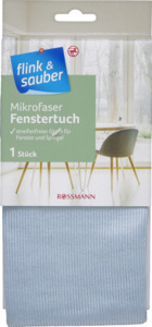 flink & sauber 
            Microfaser Fenstertuch