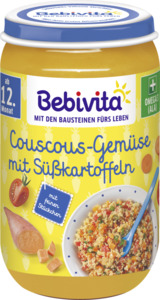 Bebivita Bio Couscous-Gemüse mit Süßkartoffeln