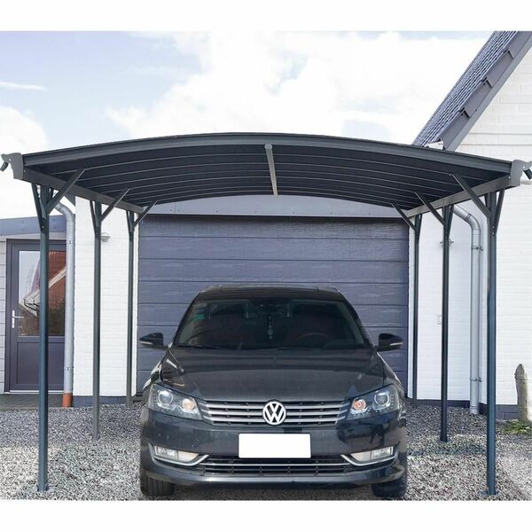 Bild 1 von Home Deluxe Design Carport FALO anthrazit - 505 x 300 x 226 / 240 cm 