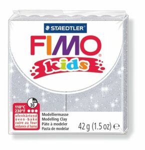 Staedtler FIMO kids
, 
Glitter silber, 42 g