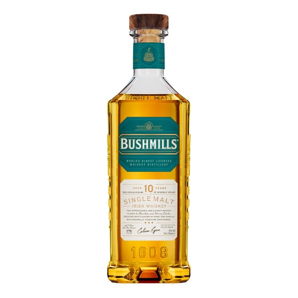 Bild 1 von Bushmills Whiskey 10 Jahre 40,0 % vol 0,7 Liter