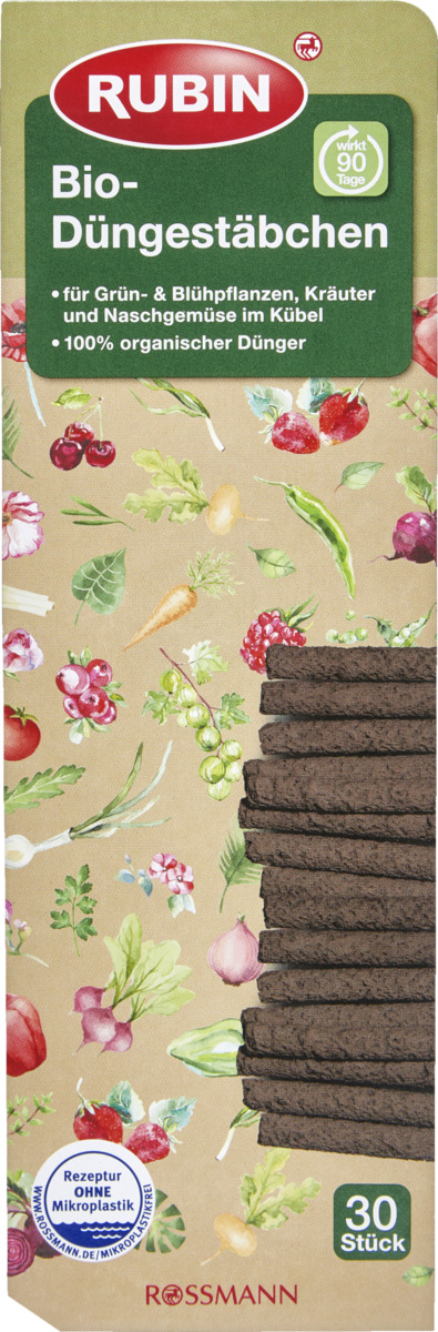 Bild 1 von RUBIN Bio-Düngestäbchen