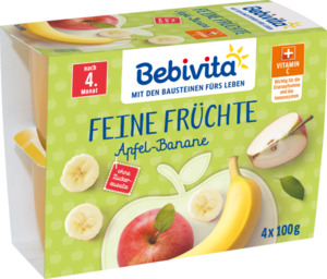 Bebivita 
            Feine Früchte: Apfel-Banane