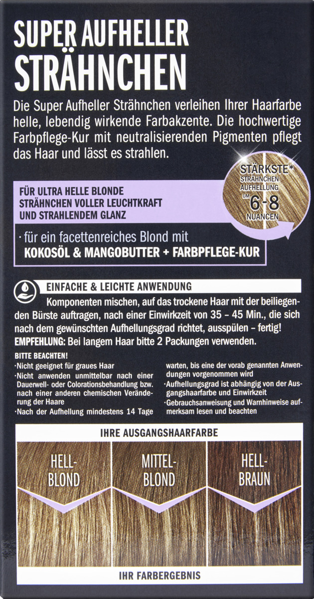 Bild 1 von ISANA PROFESSIONAL Super Aufheller Strähnchen