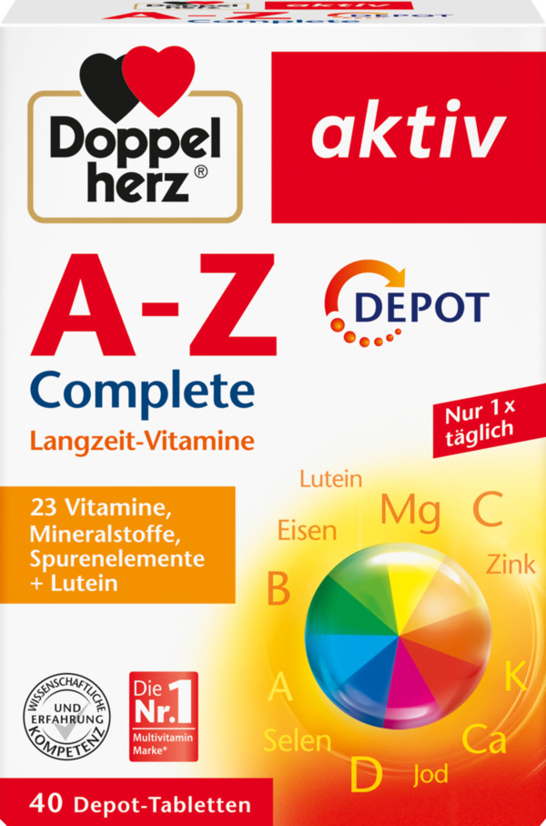 Bild 1 von Doppelherz aktiv A-Z Depot Langzeit-Vitamine