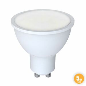 I-Glow LED-Leuchtmittel, GU10 - 5er-Set