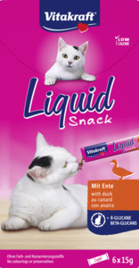 Vitakraft Liquid Snack Ente + Beta-Glucane, 90 g