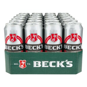 Becks Pils 4,9 % vol 0,5 Liter Dose, 24er Pack