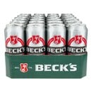 Bild 1 von Becks Pils 4,9 % vol 0,5 Liter Dose, 24er Pack