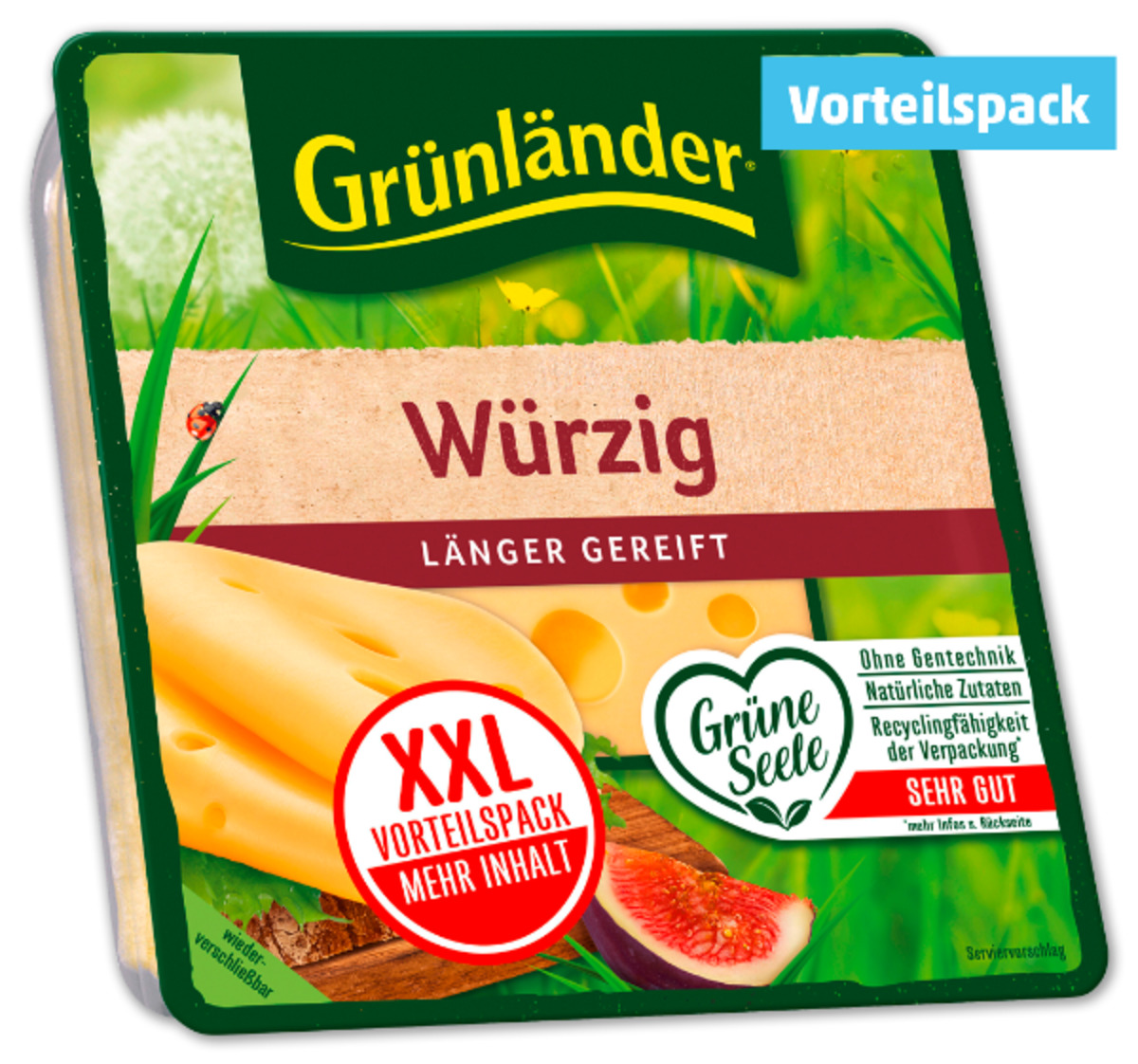 Bild 1 von GRÜNLÄNDER Käsescheiben*