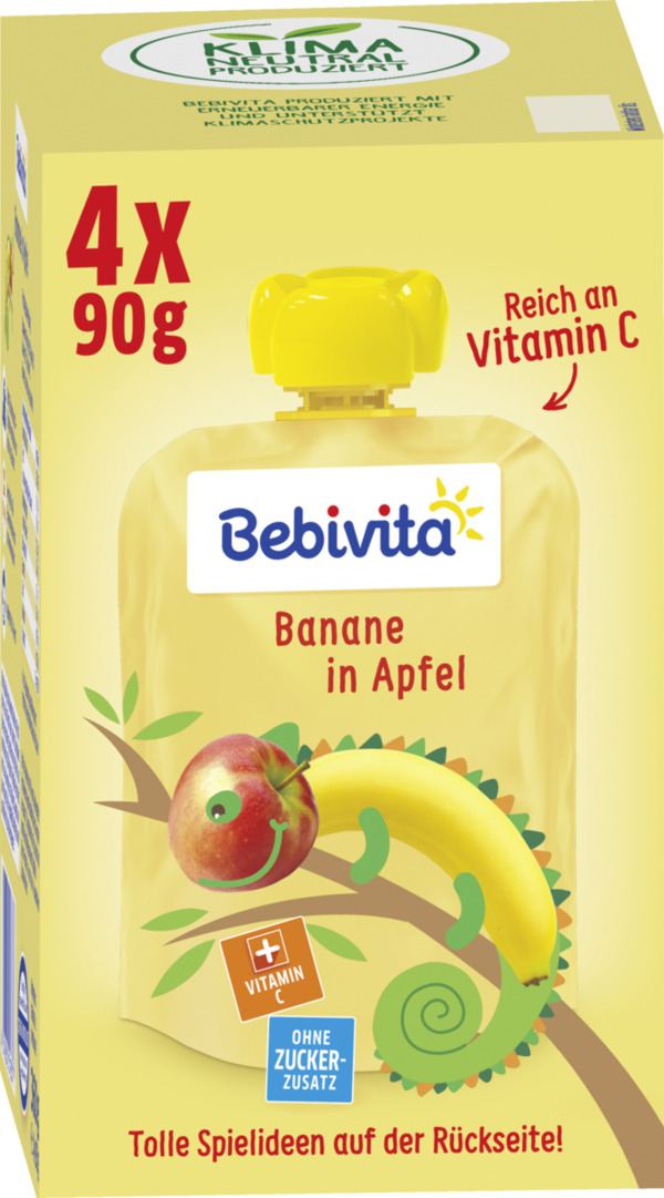 Bild 1 von Bebivita 
            Banane in Apfel