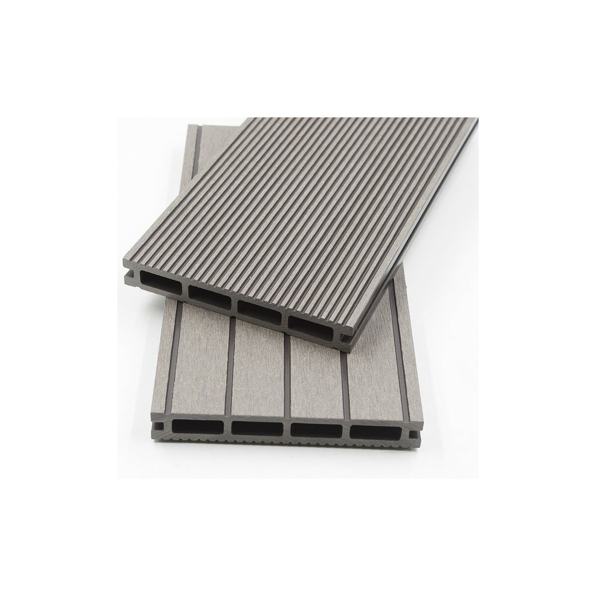 HOME DELUXE WPC Terrassendielen hellgrau 2m² (2,20 m) von Netto Marken